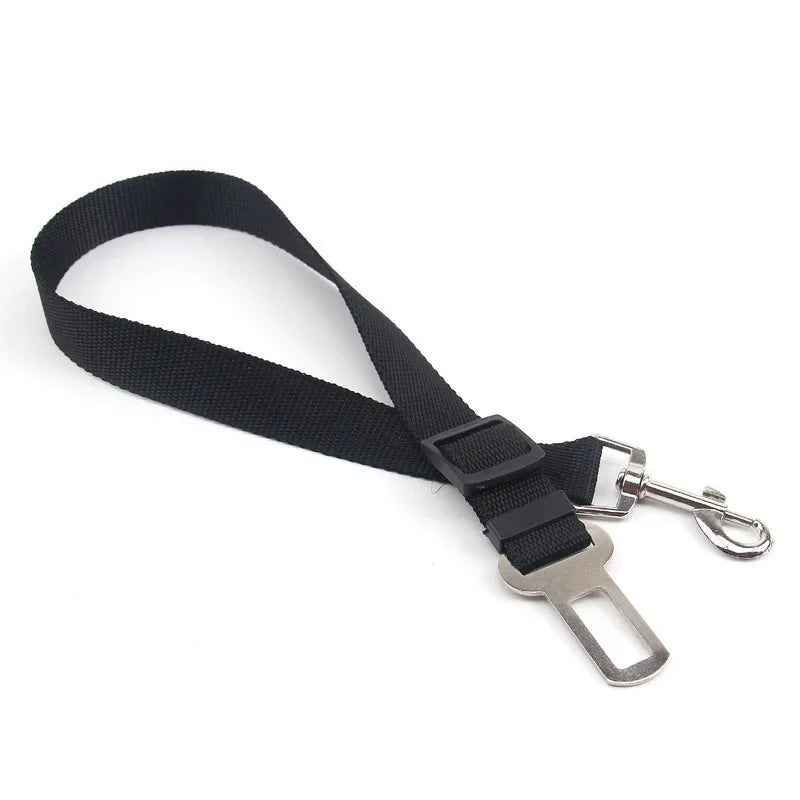 Ceinture de siège noire 2 pièces Couleur Housse De Siège Auto Pour Chien Imperméable Antidérapante