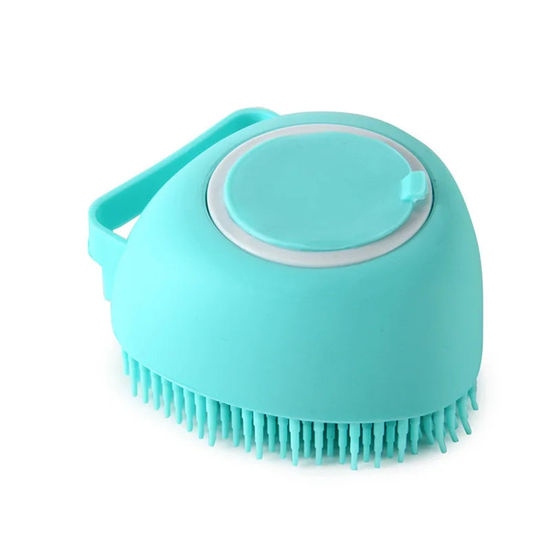 Brosse De Bain Pour Chiens Et Chats En Silicone Souple
