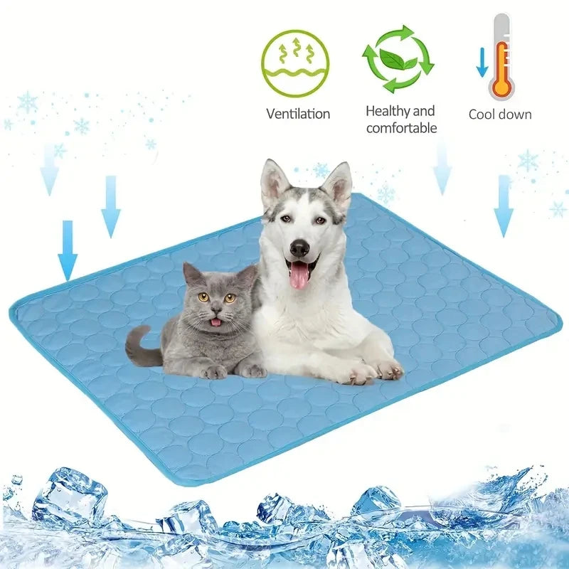 Tapis Rafraîchissant pour Chien et Chat Anti-Chaleur
