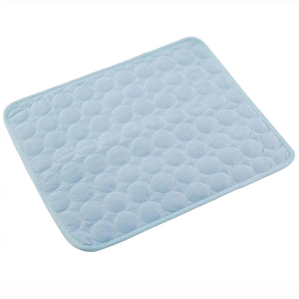 Bleu clair Couleur Tapis Rafraîchissant pour Chien et Chat Anti-Chaleur