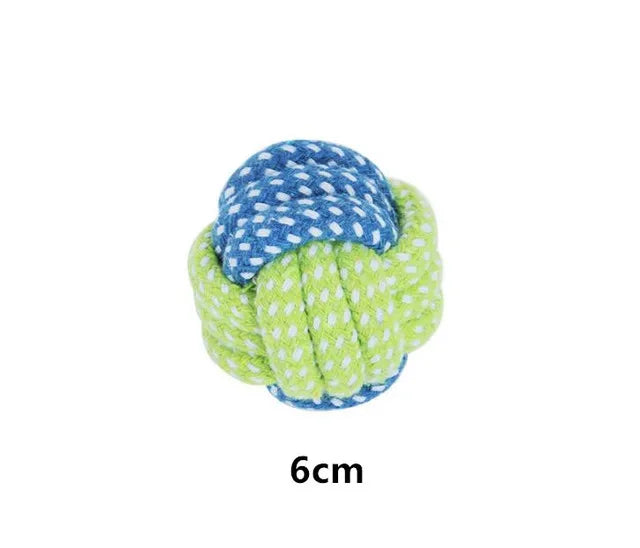 03 Couleur Jouet Corde Interactif Pour Chiens – Balle À Mâcher