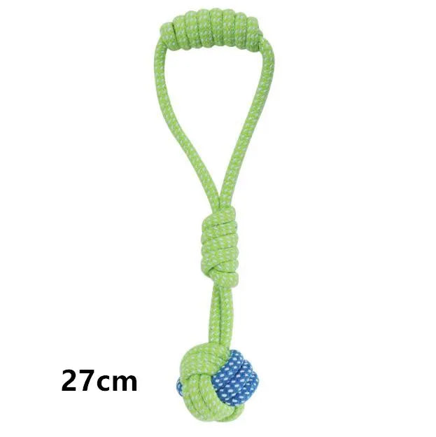 05 Couleur Jouet Corde Interactif Pour Chiens – Balle À Mâcher